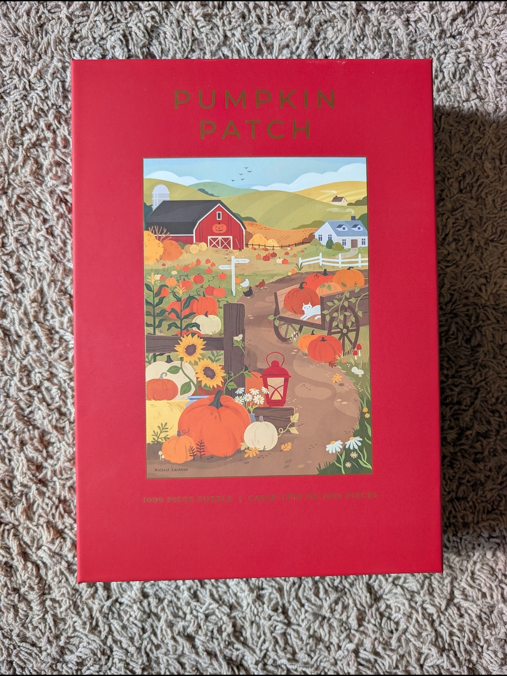 Pumpkin Patch 1,000 Piece Puzzle  - Hobbry